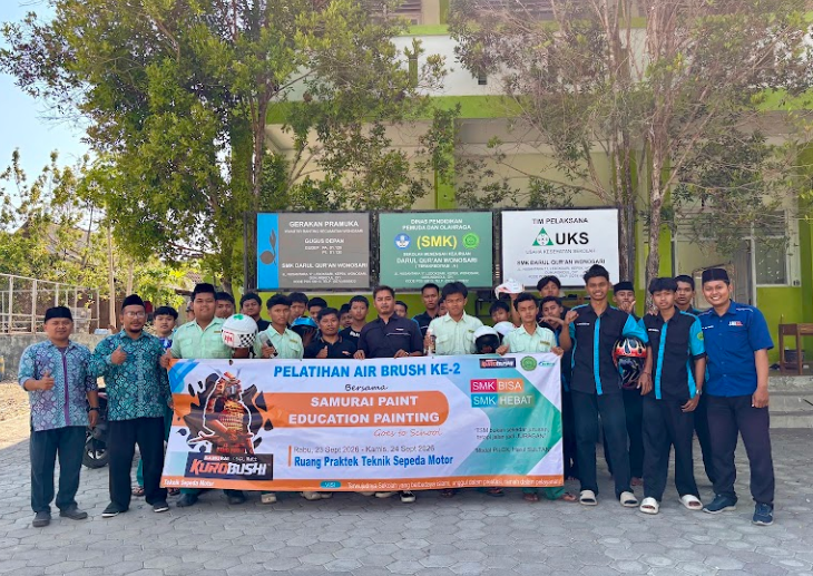 Pelatihan Pengecatan Bersama PT Samurai Paint Jakarta